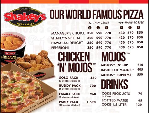 shakey's menu philippines|Iba pa.